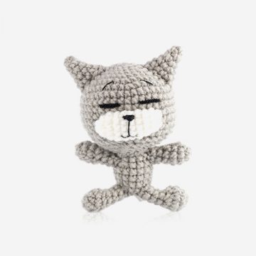 Handmade Knitted Cat